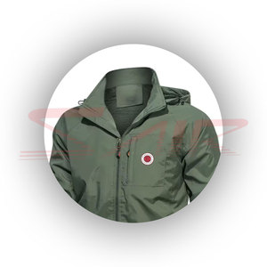 Veste coupe-vent d'extérieur légère et respirante pour hommes, design tricoté pour l'hiver, grande taille, dernier style - Product Image 3