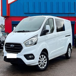 รถตู้ฟอร์ดทรานซิทคัสตอม 2.0TDCI 300 L1H1 ลิมิเต็ด (130 แรงม้า) (EU6DT) ปี 2022 มือสอง พวงมาลัยซ้าย/ขวา แบบดับเบิ้ลแค็บ - Product Image 1