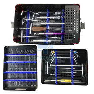 Juego de Instrumentos Ortopédicos DHS DCS ORTHO GENIX OG-DHS-10, Herramientas Quirúrgicas Manuales de Acero Inoxidable, Certificación CE Clase I, Uso Hospitalario - Product Image 3