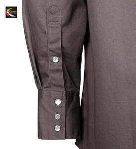 FR Ropa 6oz Verano Resistente al fuego Ripstop Camisas Hecho en China Repelente al agua CAT2 Camisa ignífuga - Product Image 5