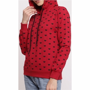 เสื้อฮู้ดผู้หญิงลำลอง คุณภาพสูง เสื้อฮู้ดโอเวอร์ไซส์สำหรับฤดูหนาว รุ่นใหม่ล่าสุด เสื้อฮู้ดโอเวอร์ไซส์แบบไหล่ตกสำหรับผู้หญิง - Product Image 3