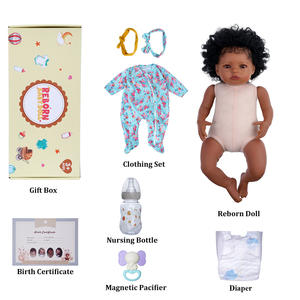 Babeside Großhandel Zeitlich Begrenzte Neugeborene Reborn-Babypuppe Mädchen Vollvinyl Stoff Realistische Lebensechte Puppe Spielzeug - Product Image 5