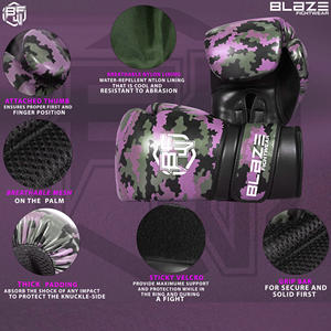 Entraînement Sparring Kickboxing Gants De Boxe En Cuir Véritable Évacuation De L'humidité Séchage Rapide Pour Muaythai Sac De Frappe Lourd D'affaires - Product Image 6