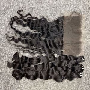 Venta al por mayor de pelo ondulado natural, pelo de color natural, gran stock de pelo virgen de alta calidad 100% pelo virgen, pelo crudo vietnamita - Product Image 5