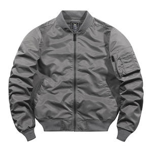 Superior Men's <b>Winter</b> Casual Bomber Jacket with Plain Dyed Custom Logo OEM Sizes Windproof & Breathable - Product Image 5