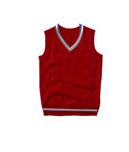 Suéter de Punto sin Mangas con Cuello en V para Hombre, de Alta Calidad, Antiarrugas, con Logotipo Personalizado Bordado, Ajustado, para Otoño e Invierno, OEM - Product Image 5