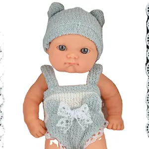 Фабричный мини-заказ, кукла-реборн из силикорна для кукол-винила 10 дюймов, игрушки-куклы с подушкой