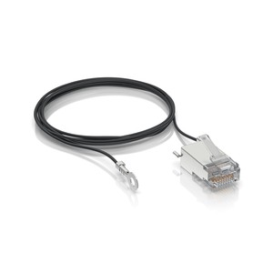 ขั้วต่อ RJ45 ตัวผู้ Ubiquiti UISP-Connector-GND พร้อมสายเคเบิลป้องกันสัญญาณรบกวนและสายดิน - Product Image 1