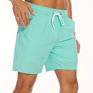 กางเกงขาสั้นเล่นกีฬาลำลองสำหรับผู้ชาย, เอวหลวมมีเชือกผูกเอวขนาดกลางน้ำหนักเบามีกระเป๋ายืดได้หลายกระเป๋าเป็นมิตรกับสิ่งแวดล้อม - Product Image 6