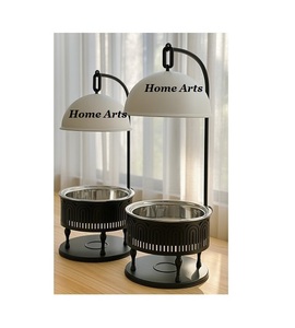 จานอุ่นอาหารแบบเหล็กสำหรับอุ่นอาหารทรงกลมดีไซน์ล่าสุด - Product Image 1