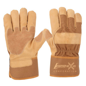High Quality Leather Made Working Safety <b>Gloves</b> Best Selling Safety <b>Gloves</b> For Hand Protection - Product Image 1