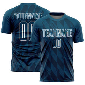 Maillots de football professionnels 220 GSM en polyester par sublimation, kits de football légers, fabricant OEM - Product Image 6