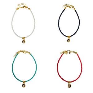 Bracelet en perles de style œil maléfique - Product Image 2