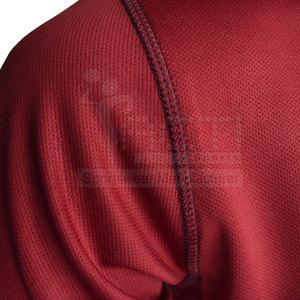 Logotipo personalizado Hombres Medias mangas Gimnasio Fitness Camiseta Venta al por mayor Hombres Moda Medias mangas Camiseta - Product Image 4