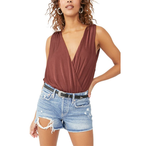 Body Sexy Casual con Scollo Quadrato e Stampa Gufo Notturno Free People, Taglia S, in Nylon con Decorazioni in Pizzo, Vestibilità Aderente per Primavera Autunno - Product Image 4