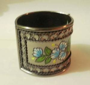 Brazalete de moda de cobre puro hecho a mano indio más vendido con imán El mejor accesorio de moda de su clase - Product Image 3