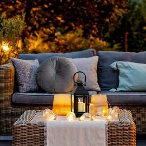 Dôme de lanterne décorative en métal moderne et écologique pour les cafés de Noël Hôtels Décoration intérieure sophistiquée pour la maison - Product Image 4