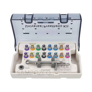 Kit de prothèse universelle pour Implant dentaire couple 10-70ncm avec tournevis Kit d'outils de restauration universel - Product Image 1