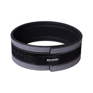 Cinturón Deportivo Profesional de Entrenamiento, Transpirable, de Cuero Vacuno, Ajustable, con Hebilla Automática de Palanca para Levantamiento de Pesas y Sentadillas - Product Image 5