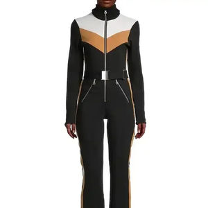 Conjuntos de traje de esquí unisex personalizados Ropa deportiva para snowboard Chaquetas y pantalones cálidos transpirables e impermeables Conjuntos de traje de nieve - Product Image 1