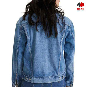 Vestes en jean personnalisées Ryan Pro Gear pour femmes, tissu respirant de haute qualité avec logo personnalisé - Product Image 4