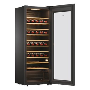 Cantinetta 58 bouteilles SERIE 3 HWS58GGH1 Wine Bank 50 Noir classe G (47,5x45,6x128cm) - Product Image 5