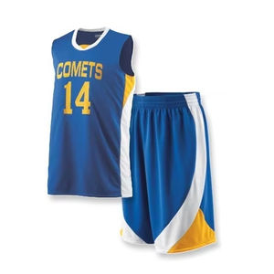 Uniforme de baloncesto de alta calidad, conjunto transpirable de secado rápido, nombre de equipo personalizable, talla grande, Unisex para adultos - Product Image 2