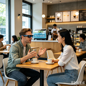 Gafas Inteligentes de Nueva Generación con IA, Cámara, Traducción IA <span class=keywords><strong>en</strong></span> Tiempo Real, Asistente ChatGPT, Lentes Inteligentes - Product Image 5
