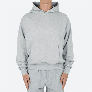 เสื้อฮู้ดแฟชั่นฤดูหนาวคุณภาพสูง แบบยูนิเซ็กส์ ผ้าฟลีซทรงโอเวอร์ไซส์ สตรีทแวร์ บุผ้าฝ้าย 100% ระบายอากาศได้ดี รับทำโลโก้ตามสั่ง OEM - Product Image 4