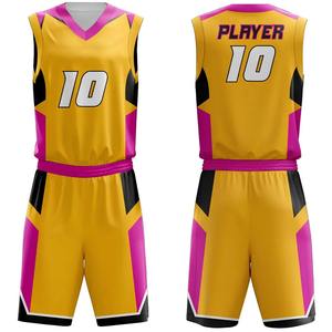 Uniforme de equipo con estampado de camiseta de baloncesto de verano personalizado XS para hombre con diseños de sublimación para deportes - Product Image 1