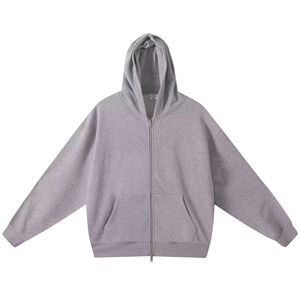 Sudadera con Capucha Personalizada 2025, de Alta Calidad, Gruesa, con Hombros Caídos, a la Moda, 100% Algodón, con Bolsillo Lateral para Hombre - Product Image 4