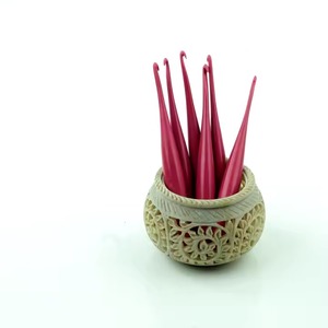 Crochets en résine faits à la main de qualité supérieure pour tricoter des crochets Taille de couleur personnalisée avec la meilleure qualité - Product Image 2