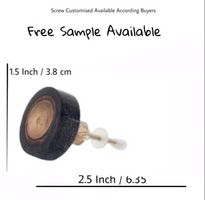 Tirador de madera de resina negra épica, cuerno de hueso para cocina, dormitorio, sala de estar al aire libre, cajones de Villa, armarios, uso de armario - Product Image 3