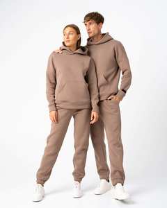 Nouveauté – Ensemble de survêtements unis pour couple, collection 2026 – Tenue de jogging et sweat à capuche pour couple, vente en gros - Product Image 1