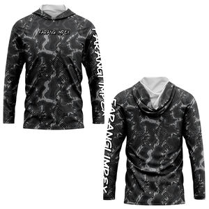 Sudadera con Capucha de Camuflaje para Pesca y Actividades al Aire Libre, Secado Rápido, Transpirable, Impermeable, Cortavientos, para Caza y Tiro, Personalizable OEM - Product Image 2