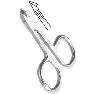 Haute qualité 5 pouces ongles cuticule pince ciseaux Style finition polonaise en acier inoxydable orteil pince à ongles pour la beauté - Product Image 1