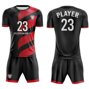 ชุดกีฬาทีมฟุตบอล unisex ชุด2024แขนสั้นระบายอากาศพิมพ์ลายออกแบบใหม่ - Product Image 3