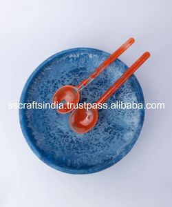 Couverts élégants en résine faits à la main pour la maison, la cuisine, la collection de vaisselle, les hôtels et les restaurants - Product Image 3