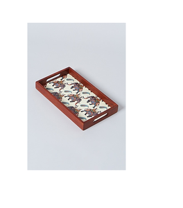 Diseño impreso Utensilios de madera Resto Organizador de cocina Bandeja Soporte de almacenamiento Pala Contenedor mejor diseño para la venta - Product Image 5