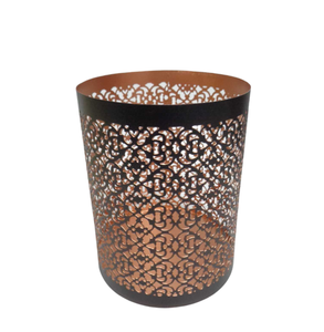 Nouvelle conception décoration fer rond planteur rouillé soudure planteur Pot pour salon décoration à la main prix de gros - Product Image 5