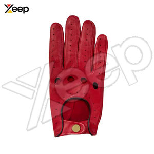 Guantes de Conducción de Cuero para Hombre, Impermeables, Antideslizantes, Cómodos, para Control del Volante, para Todas las Estaciones, Bajo MOQ 2026, Anti-Sudor, Flexibles - Product Image 3