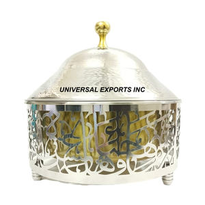 Wooden Sticker Design Hotpot Excellent Quality Handmade Casserole Classic Stylish Wholesale Metal <b>Food</b> <b>Warmer</b> - Product Image 6