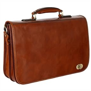 Sacs de bureau en cuir véritable à la mode à bas prix pour hommes sac en cuir fait à la main sac avec logo personnalisé - Product Image 3