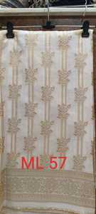 Encantador Sari de nailon para adultos, textura suave y tonos vibrantes, elegante y cómodo para fiestas - Product Image 6