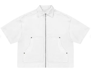 Ropa de gimnasio para hombre, camiseta transpirable con cremallera, manga corta, ajustada, ropa deportiva de verano, top de entrenamiento de moda deportiva informal - Product Image 2