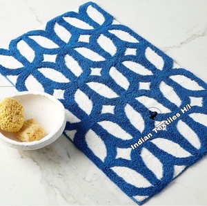 Gran oferta de alfombrillas de baño personalizadas, venta al por mayor, alfombras de baño de diseño de secado rápido, algodón con técnicas hechas a máquina para baños - Product Image 2