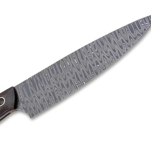 Top Best High Quality Japanese Style Chef Knife Set Handmade Damascus Steel with Hot <b>Seal</b> Leather Sheath Kitchen Knife - Product Image 6