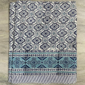 Sábanas King Size 100% Algodón, Estampado a Mano, Alta Calidad, Modernas, Ecológicas, con Diseño Floral, Precio de Mayoreo - Product Image 1