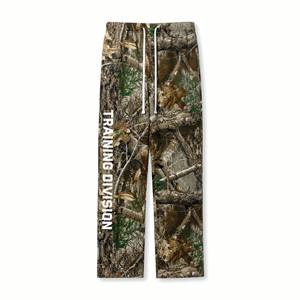 กางเกงวอร์มขาตรงสำหรับผู้ชายกางเกงวอร์มล้างโลโก้แบบออกแบบได้ตามต้องการหรูหราออกแบบได้ตามต้องการ - Product Image 1