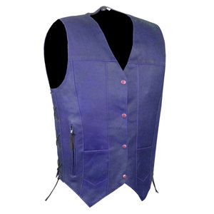 Chaleco de cuero personalizado para hombre, venta al por mayor, Equipo de Motocicleta transpirable americano clásico para la temporada de invierno - Product Image 4